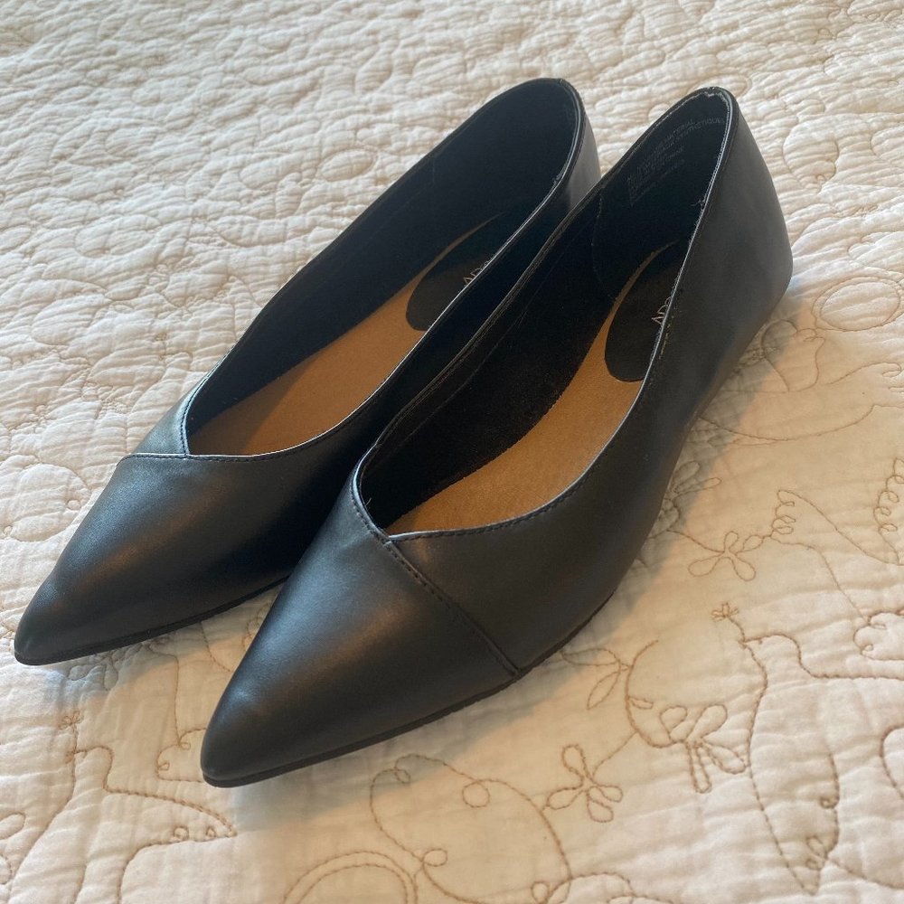 NWOB Abound Black Ballet Flats